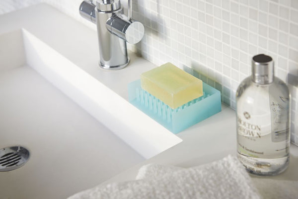 Float - silicone zeepbakje - wit, zwart of blauw