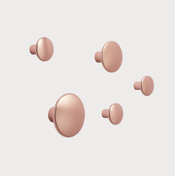 Dots - set van 5 - metaal