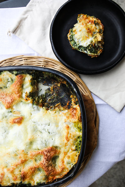 Black pottery - vierkante ovenschotel xlarge CH70.5