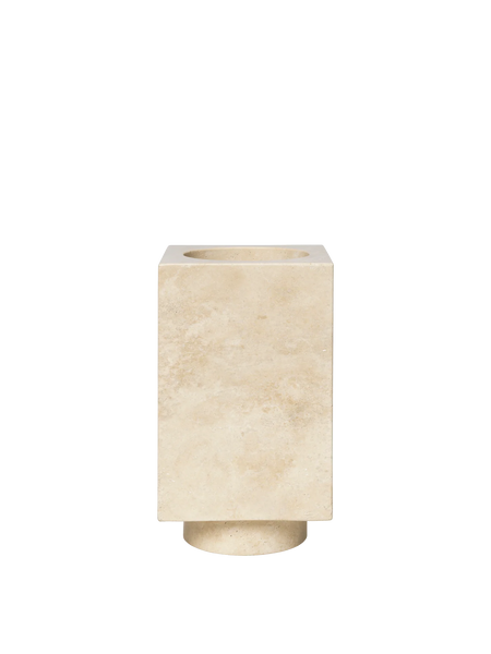 Hew vaas - travertijn
