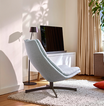 Bijzetzetel - F 510 - hoge rug