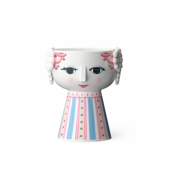 Eva Kaarsenhouder - roze/blauw