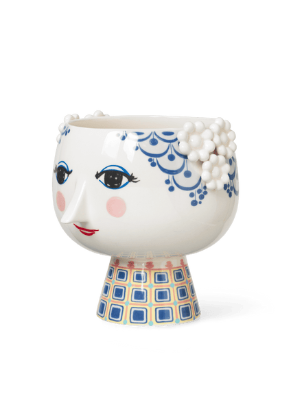 Eva plantenpot - blauw