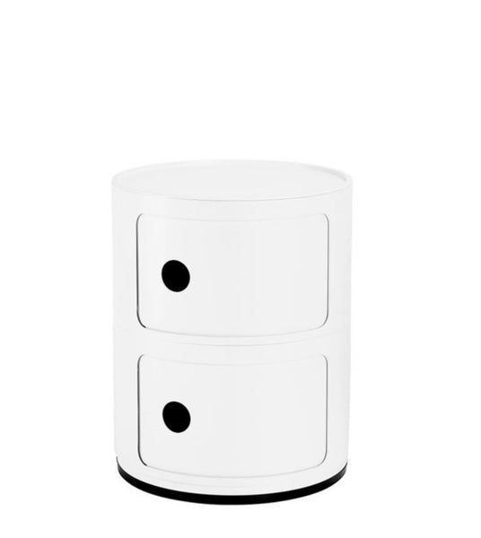 Componibili - 2 lagen, glans wit