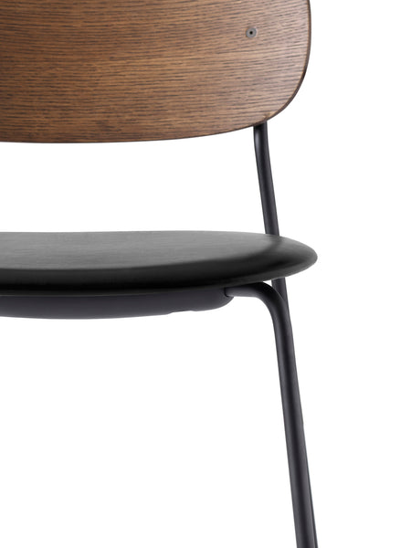 Co-chair stoel - zwarte poot