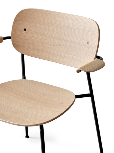 Co-chair - met armleuningen - zwart