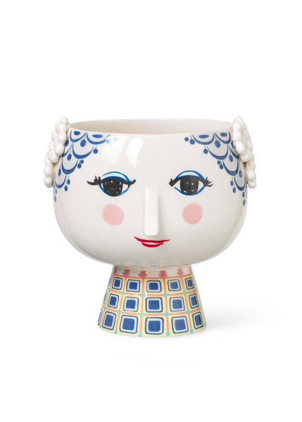 Eva plantenpot - blauw