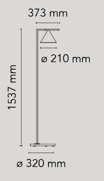 Staanlamp Captain Flint