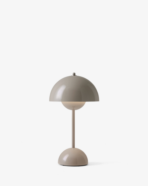 Flowerpot - oplaadbare lamp - Verner Panton