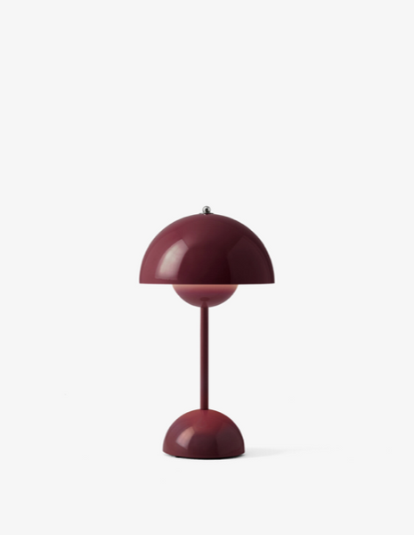 Flowerpot - oplaadbare lamp - Verner Panton