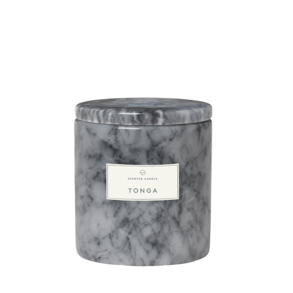 Geurkaars in marmer - Tonga