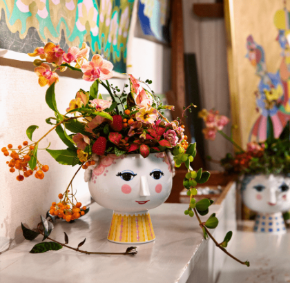 Eva plantenpot - roze