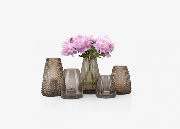 Dim vaas gestreept - small