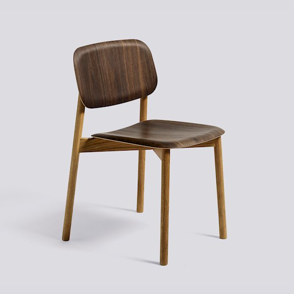 Stoel - Soft Edge 60, mat gelakte eik