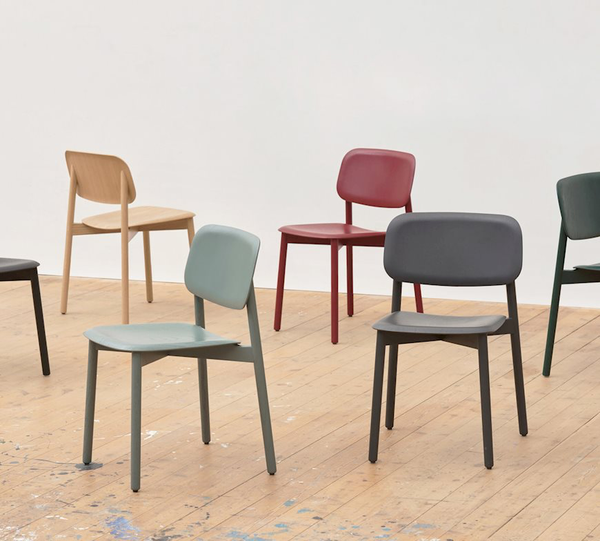 Stoel - Soft Edge 60, mat gelakte eik