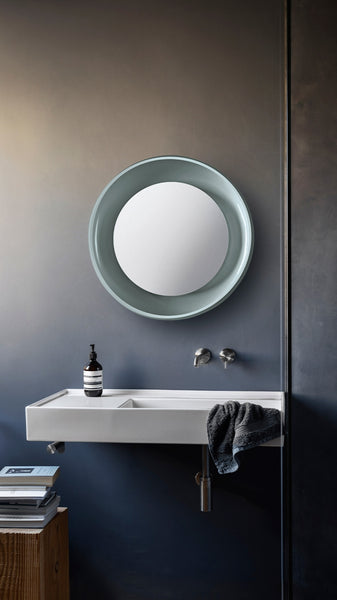 Coque - spiegel rond door Alain Gilles