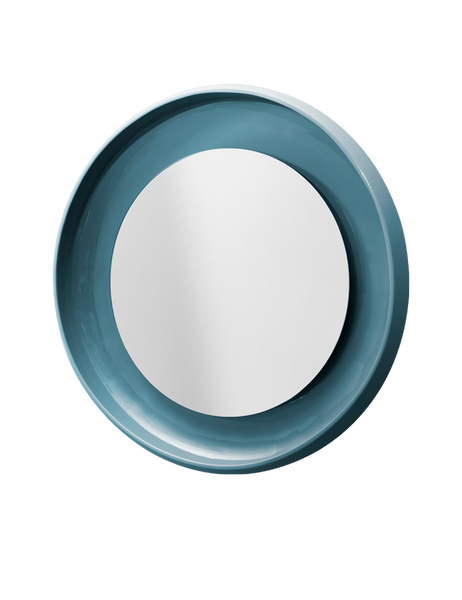 Coque - spiegel rond door Alain Gilles