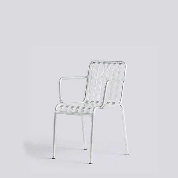 Palissade stoel, met armleuningen