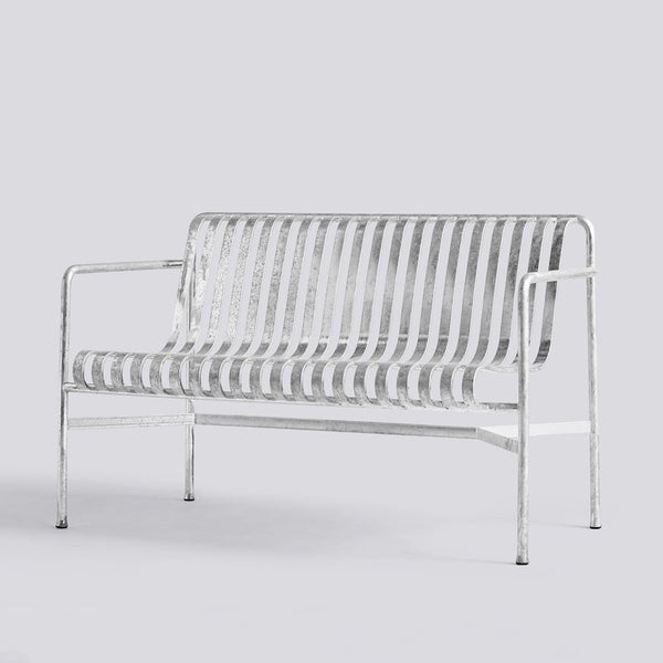 Palissade outdoor eetbank, met armleuningen - dining bench