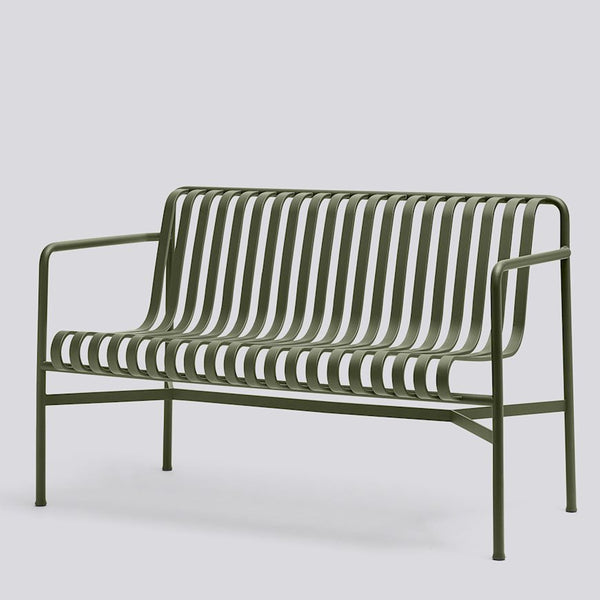 Palissade outdoor eetbank, met armleuningen - dining bench