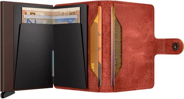 Miniwallet - vintage orange