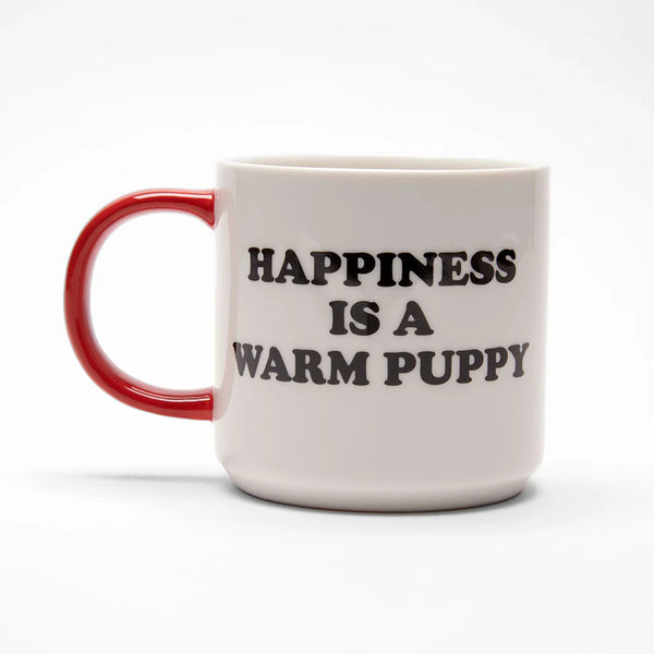 Mok - Snoopy Peanuts - happiness is a warm puppy