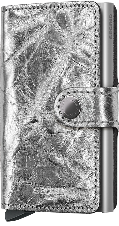 Miniwallet - crunch silver - portefeuille