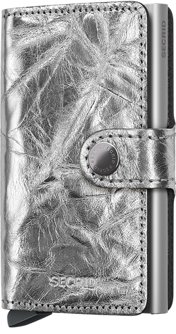 Miniwallet - crunch silver - portefeuille