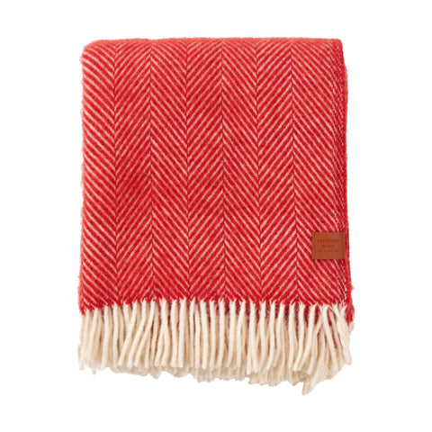 Plaid - Herringbone - radish