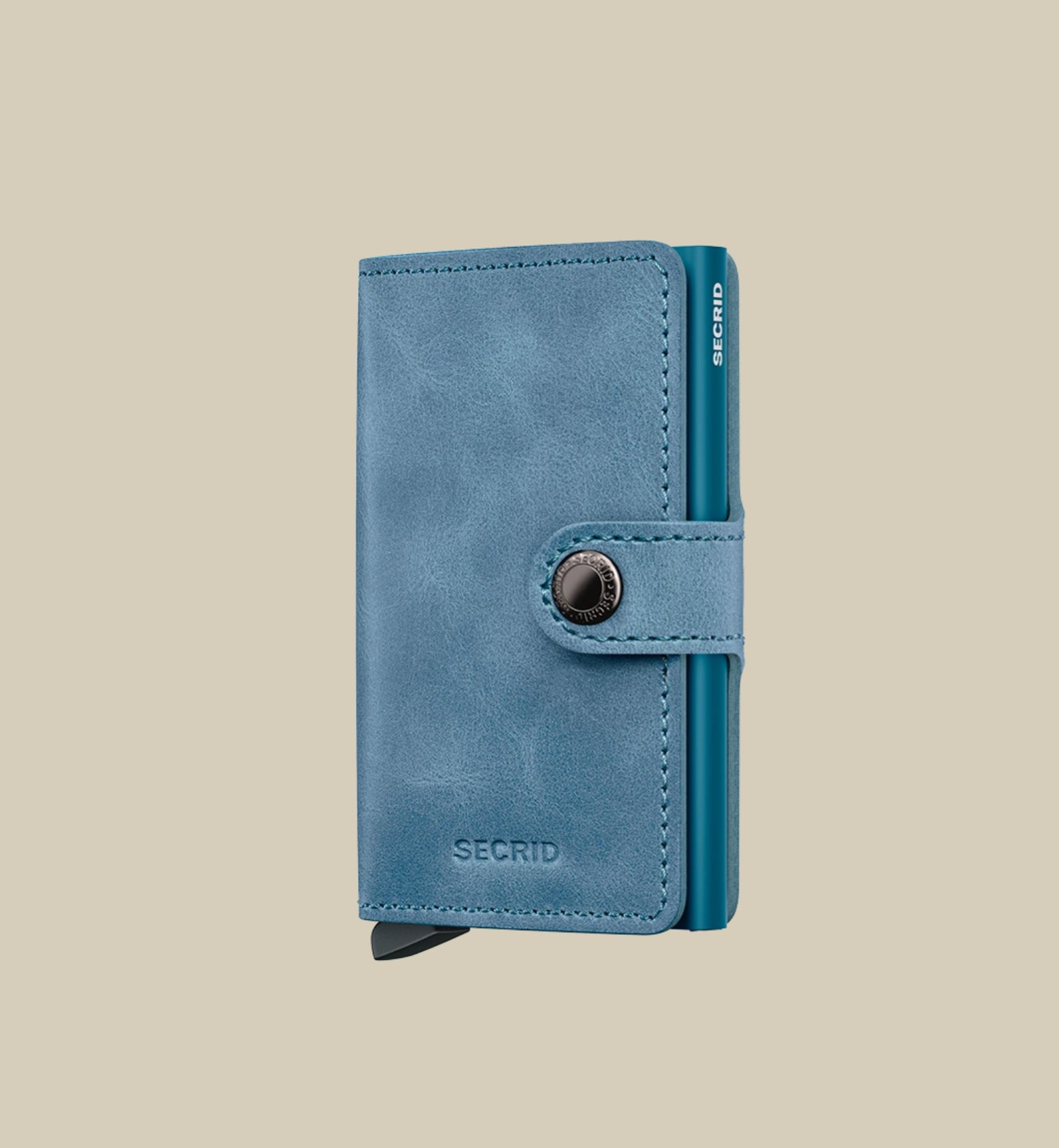 Miniwallet - vintage teal (blauw-groen) - portefeuille