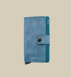 Miniwallet - vintage teal (blauw-groen) - portefeuille