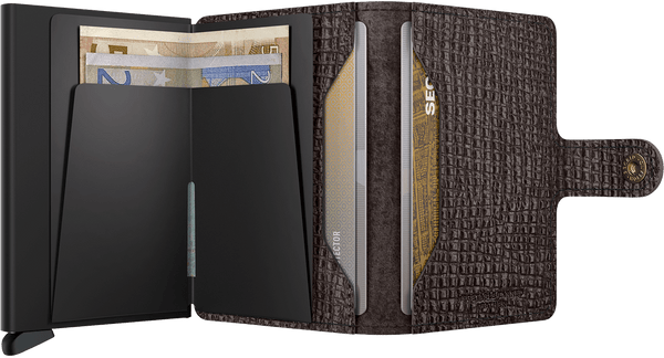 Miniwallet - palmellato Brown
