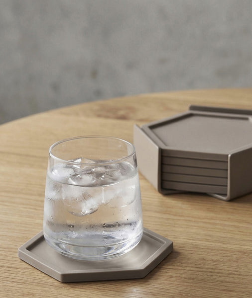 Coasters bold - zwart