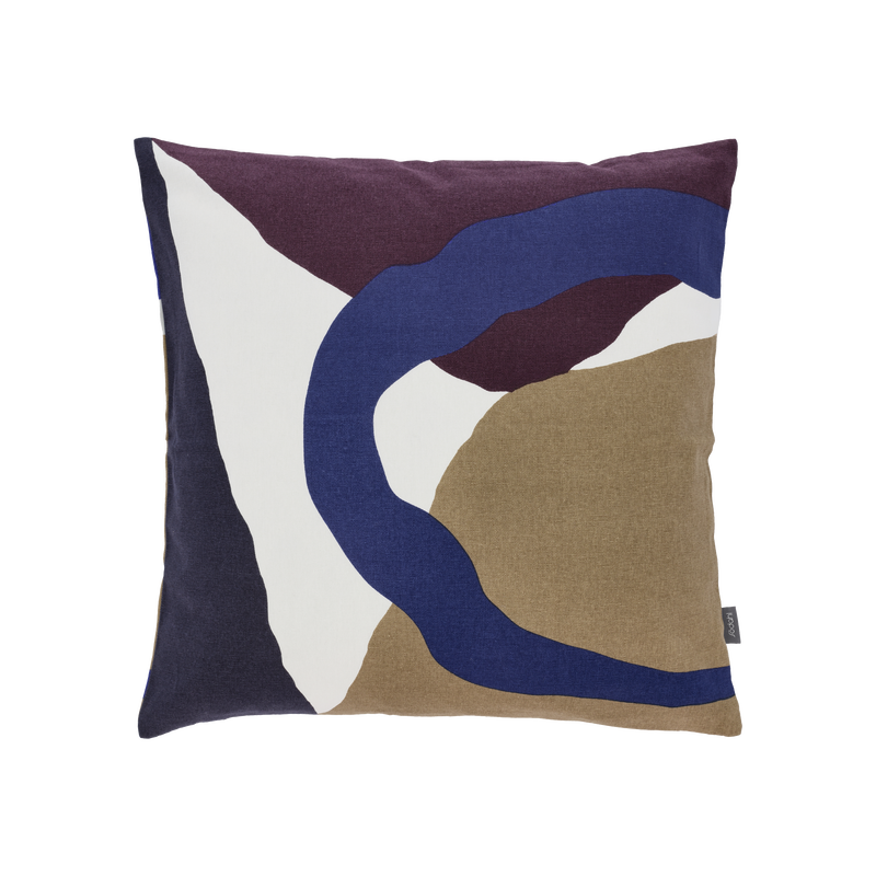 Kussen - collage blue
