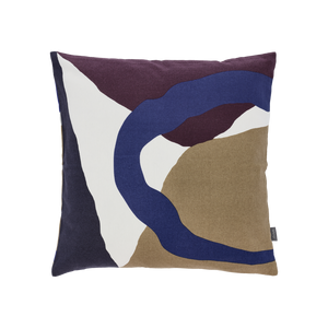 Kussen - collage blue