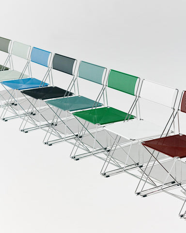 Stoel - X-line (chrome onderstel)