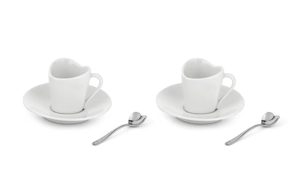 Hartjes mok & lepel - set van 2 - Alessi