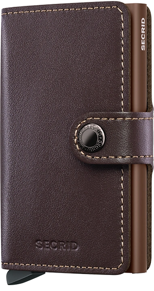 Miniwallet - original chocolate/brown- portefeuille