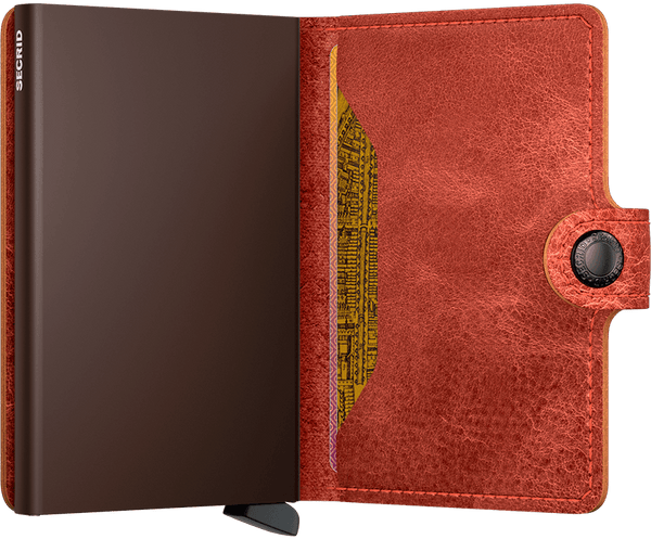 Miniwallet - vintage orange