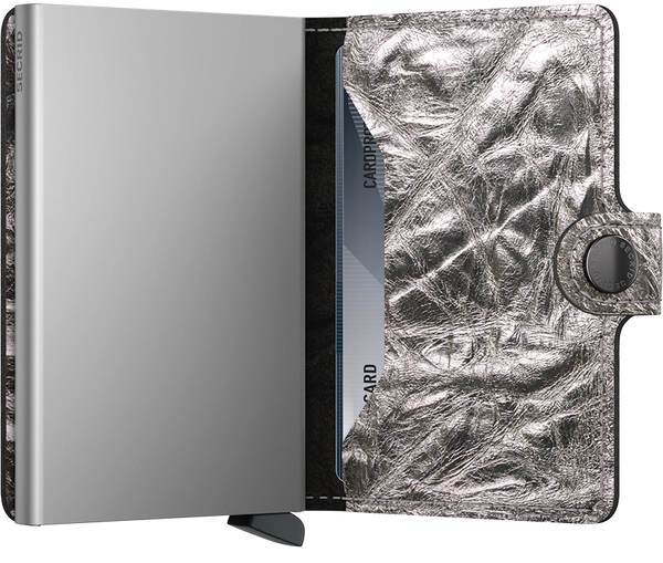 Miniwallet - crunch silver - portefeuille