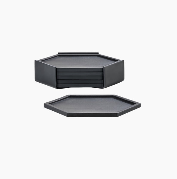 Coasters bold - zwart