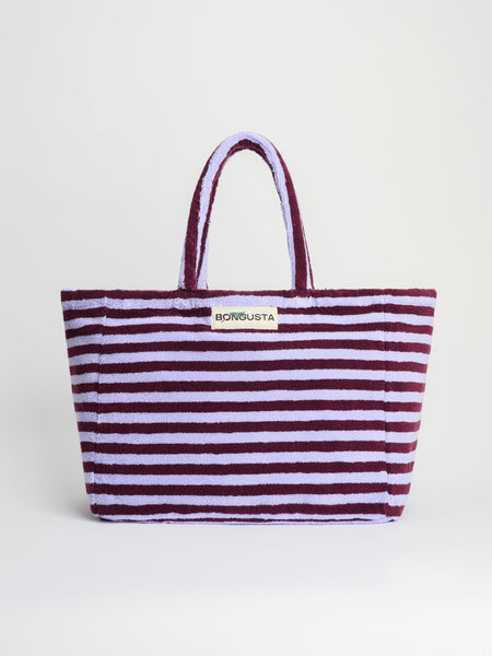 Strandtas uit badstof - Bongusta