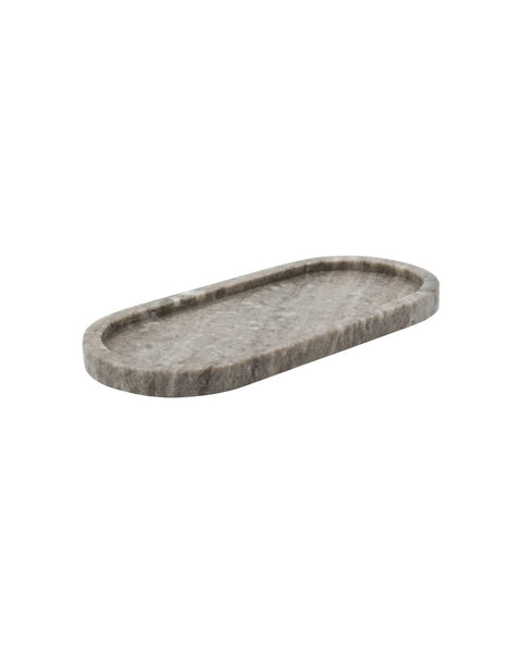 Marmer schaaltje - tray ovaal