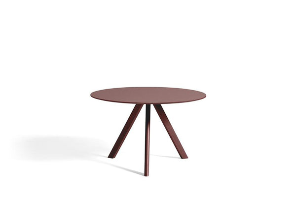 Tafel CPH 20 - diameter 120 - bordeauxrood of donker blauw *nieuw*