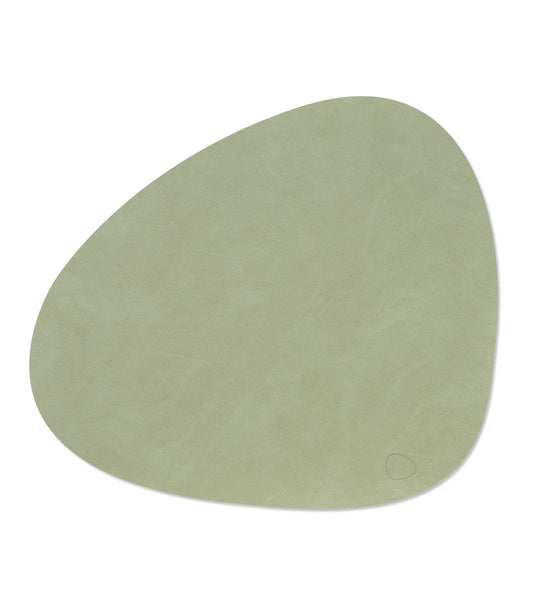 Onderlegger - curve L - olive green