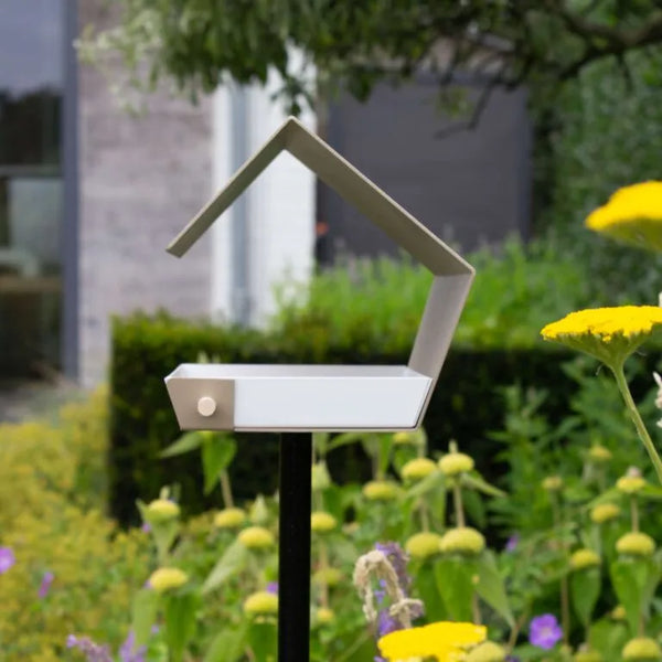 Vogel voederhuisje - open diamond - op paal