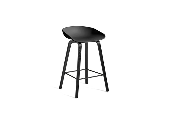 Showroommodel about a stool / AAS 32 / zwart