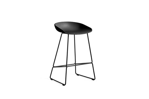 Showroommodel about a stool / AAS 38 / zwart