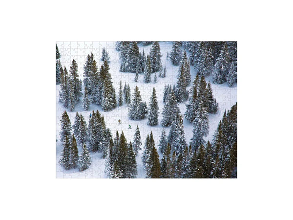 Puzzel - The Snow dubbelzijdig