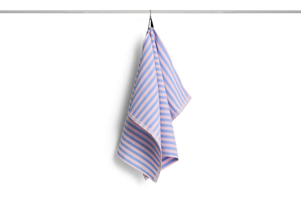 Keuken handdoek - HAY - roos-blauw